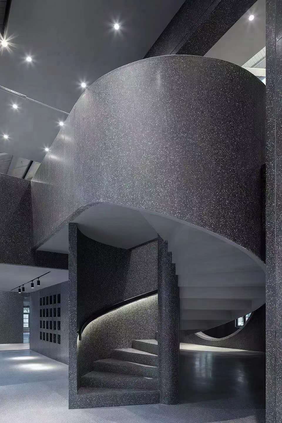 臺階水磨石地面效果圖