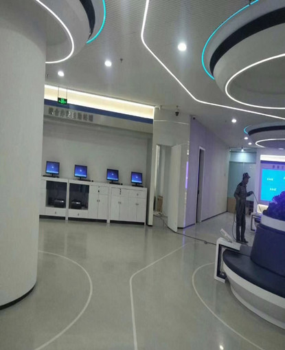 云南無機磨石地坪—稅務局案例圖片